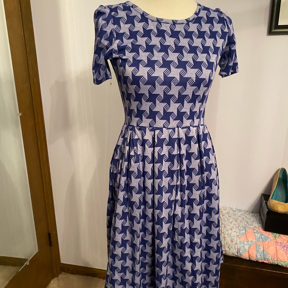 A line dress with pockets